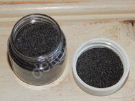 Пыльца гранулированная 0,1 мм, 20 мл, цвет черный