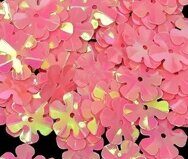 Пайетки "Цветок" 14 мм ( 5 грамм), цв.розовый 29